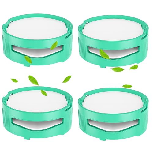 4 Pack Shark Anti Odour Cartridge, Shark Air Freshener Odor Neutralizer Replacement for Shark Vacuum Cleaner IZ400UKT/IZ400UK/IZ420UKT/NZ860UKT/NZ860UK/AZ913UK/AZ913UKT/HZ3000UKT(Natural Fragrance)