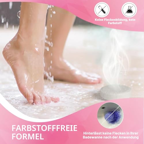 ORIENTLEAF Duschbomben 8 Stück, Geschenke für Frauen, Muttertagsgeschenk, Geburtstagsgeschenk für Frauen, Badebomben Geschenk freundin, Weihnachtsgeschenke
