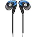1byone Noise Isolating Wired In-ear Sports Earphones with Flexible Memory Wire for iPhone, iPad, iPod, Mp3 Players, Tablets, Smartphones and More, Blue