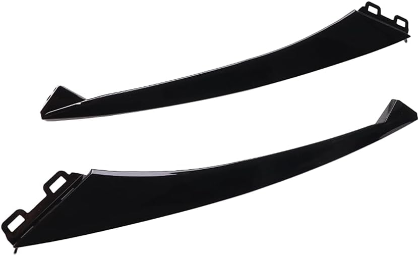 71114TVAA00 Driver and Passenger Side Bumper Lower Molding Trim Black Compatible with Honda Accord Sedan 2018 2019 2020 Bumper Molding Trim
