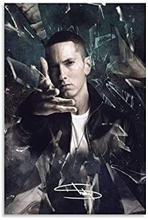 Eminem. Canvas Art Poster and Wall Art Picture Print Modern Family bedroom Decor Posters 08x12inch(20x30cm)