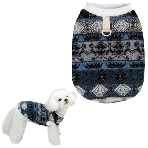 Small Dog Fleece Jumper for Winter Cover