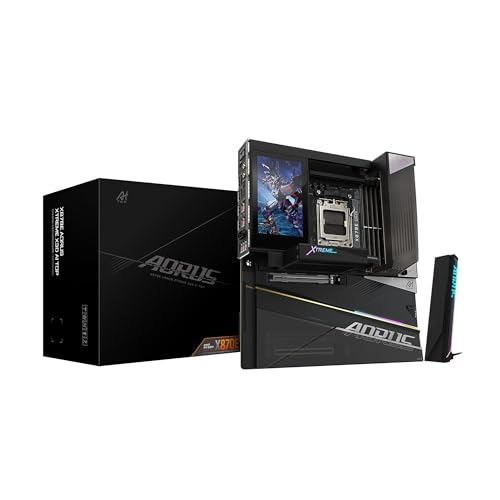 Image of GIGABYTE X870E AORUS Xtreme X3D AI TOP AMD AM5, E-ATX, Supports AMD Ryzen 9000 /8000 /7000 Series Processors, DDR5, 24+2+2 Total Power Phase, 5X M.2, PCIe 5.0, USB4 Type-C, WIFI7, 5-Year Warranty