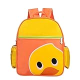 hefeilzmy Kids Duck Book Backpack School Bag for Boys Girls 1-6 Years Old