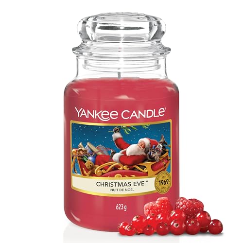 Yankee Candle Scented Candle | Christmas Eve Large Jar Candle | Long Burning Candles: up to 150 Hours | Perfect Gifts for Women