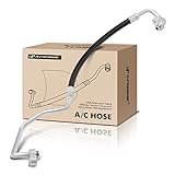 A-Premium A/C Discharge Line Hose Assembly Compatible with Honda Accord 2003 2004 2005 2006 2007, 2.4L, Compressor to Condenser, Sedan