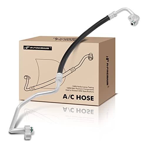 A-Premium A/C Discharge Line Hose Assembly Compatible with Honda Accord 2003 2004 2005 2006 2007, 2.4L, Compressor to Condenser, Sedan