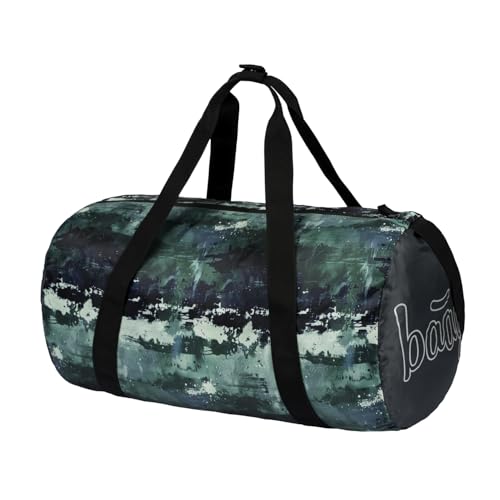Baagl Bolsa de deporte para niños, niñas, niños y adolescentes, compacta, plegable, bolsa de viaje, bolsa para deporte, fútbol, ballet, escuela y ocio, 22 l, Bosque., Deportes