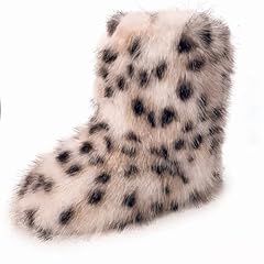 Y1-white Leopard Print