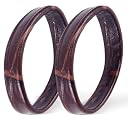 AROA-Watches Leather Loop Watchband Retainer Replace Ring | Watches, Parts Accessories | Wristwatch Bands | Watch Leather Loop Runner For Men Women All Pack Of 2 (Brown, 22Mm) gallery image