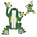 Produktbild orion group Fensterthermometer Außenthermometer mit Saugnäpfen Frosch 23,5 cm