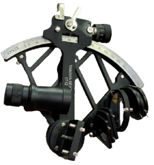 Nautisches Tamaya Sextant Maritimes Navigationsinstrument Antik Aluminium Sextant Distanzmessung Sammlerstück 1712 Tamaya Sextant Weihnachten