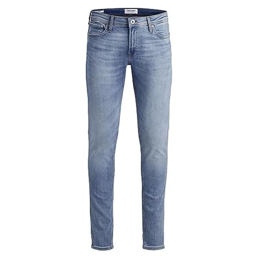 Jack and Jones Hombre Vaqueros Ajustados Clásicos Ligeros Lavado Claro 32W R