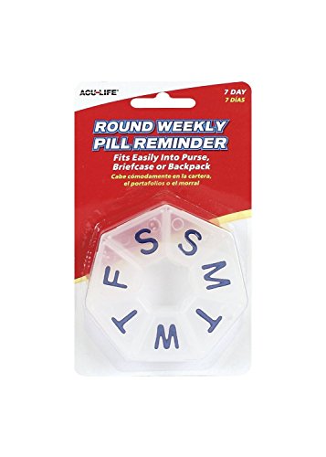 ACULIFE 104C 7 Tage Pillenbox Rund