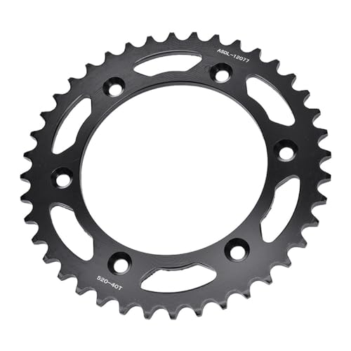 Évitez l'usure de transmission : pignon 13T couronne 40T pour moto KTM