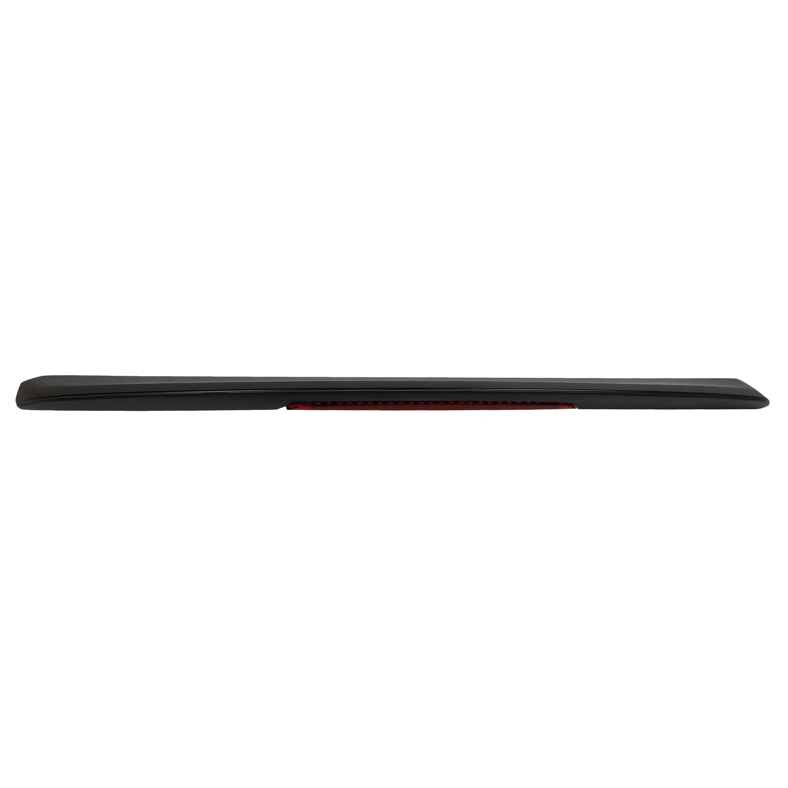 IKON MOTORSPORTS, Compatible with 2016-2023 Nissan Maxima 8th A36 Sedan, SR OE Factory ABS Trunk Spoiler & Brake Light