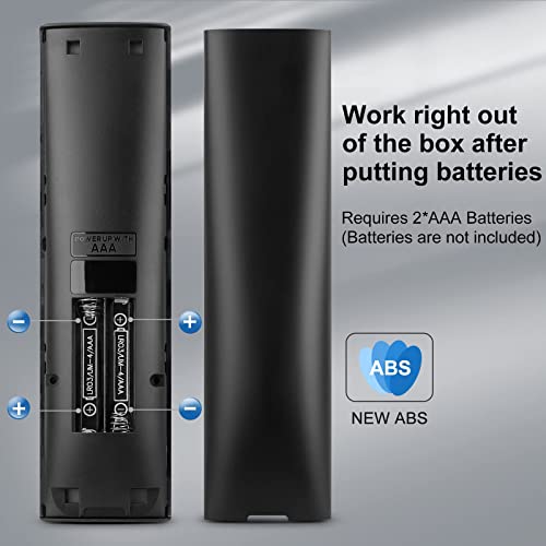【Pack Of 2】 Universal Remote For Vizio Smart Tv, 2 Piece Replacement For Vizio-Smart-Tv-Remote, Xrt136 For Vizio Tvs (D-Series E-Series M-Series P-Series V-Series) #TOP4
