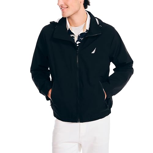 Image of Nautica Men's Nautica Rainbreaker Bomber Jacket