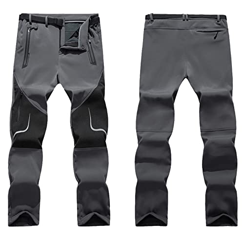 Pantalon cargo chaud homme contre le froid et la pluie en marche