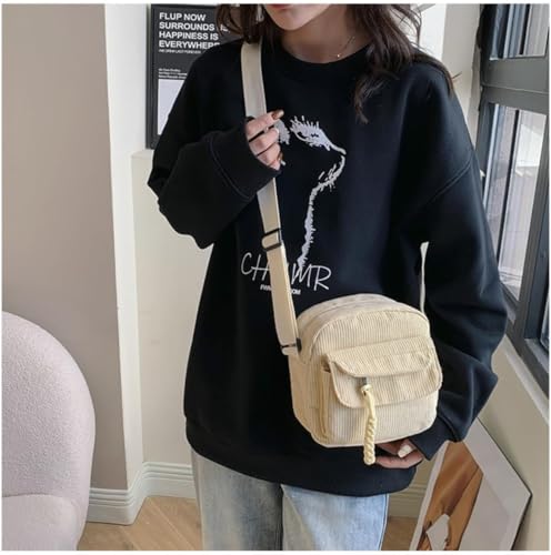 Image of Kawn Women Crossbody Bag, Aesthetic Mini Cute Purse, Shoulder Bag with Outer Pocket For Daily Use Work Travel Beaches, Portable Handbag Bag, Comfortable and Trendy Design