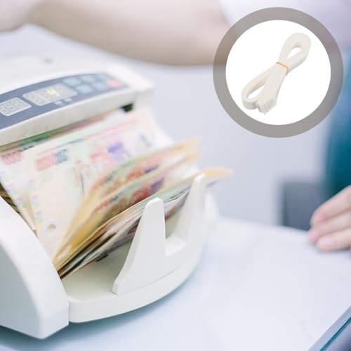Uonlytech 200 Stück Geldbänder Selbstdichtende Währungsbänder Geldscheinverpackungen Geld-Bargeldbänder Für -Wickel-Organizer
