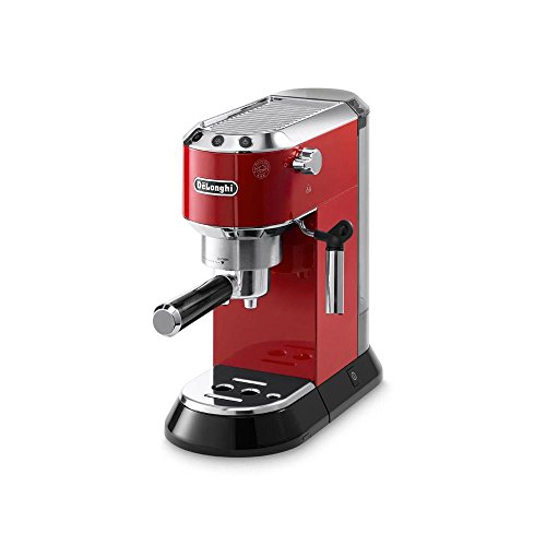 Máquina de Café Expresso De'Longhi - Dedica Deluxe EC680R - Vermelha, 110V