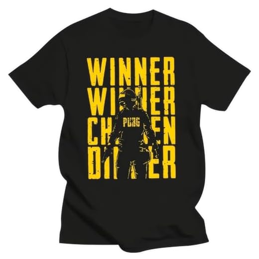 T-Shirt for Men & Women PUBG T-Shirt Playerunknown's Battlegrounds T-Shirt 2019 New Short Sleeve Casual T-Shirt Tee