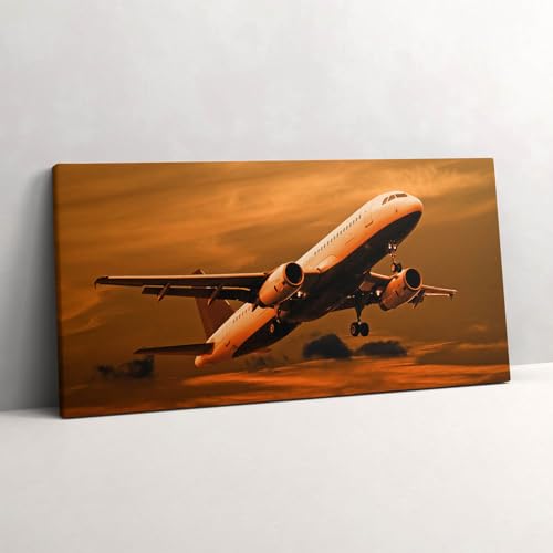 Un voyage vers l'inconnu Tableau Photo sur Toile 120x60cm Œuvre Inspirante Déco Intérieure