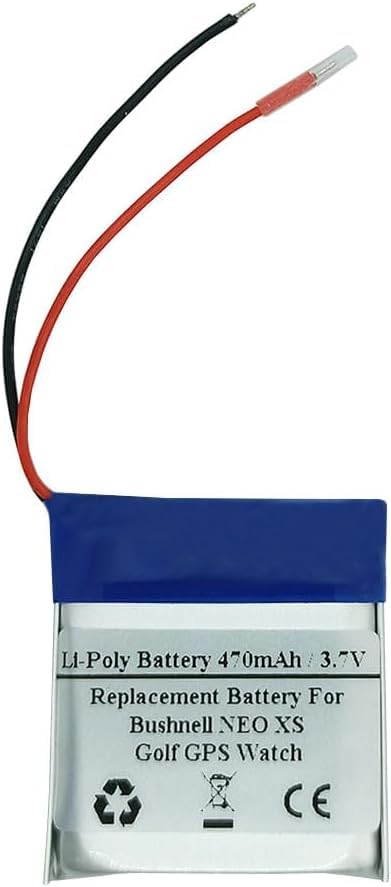 Gps Watch Bushnell Neo Xs Watch Battery Replacement Startong 470mah 7v  Replacement Battery Compatiable With Bushnell