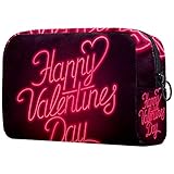 1. Diese Kosmetiktasche ist groß genug für Ihr tägliches Make-up, wie Lippenstift, Augenbrauenpinsel, Lidschatten, Rouge, Lipgloss, Wimpernzange, Isolierung, Concealer, Wattepad, Kamm, Zahnbürste und so weiter, hält alle Ihre Sachen schön und organisiert.