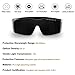 mozeeda IPL 190nm-2000nm Laser Safety Glasses, Red Light Therapy Goggles For Laser Cosmetology Operator Eye Protection And Laser Hair Removal Treatment