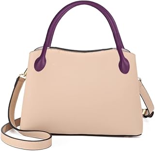 1par Correa De Cuero De Vacuno para Bolso Asa De Color Púrpura Accesorios para Costura De Tote Bag y Monederos Correa Reemplazo Resistente y Atractiva