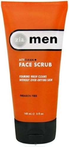 Zia Men's ActiClean Face Scrub, 5 Ounces
