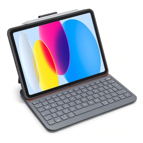 COEZFE Funda Teclado para iPad 11 Generación (A16) 2025 & iPad 10 Gen 2022