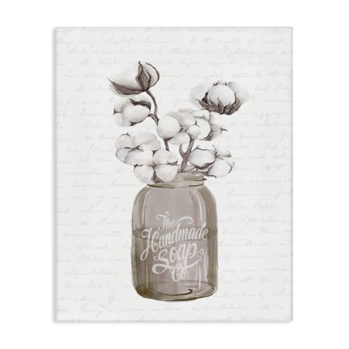 'Sepia Tones Botanical Arrangement Patterned'| Canvas Art