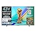 【Amazon.co.jp限定】ハイセンス【3年保証】43V型 43E50R 4K スマート Wチューナー内蔵 ネット動画 液晶 テレビ HDMI2.1 低遅延ゲームモード Alexa AirPlay2 2025年モデル