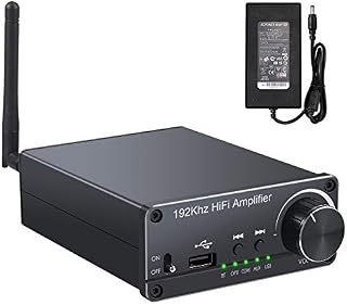 Neoteck Bluetooth 5.0 Stereo Audio Amplifier 100W+100W and Digital to Analog Audio Converter