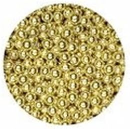 Sugar Balls Gold - 4mm (100g)