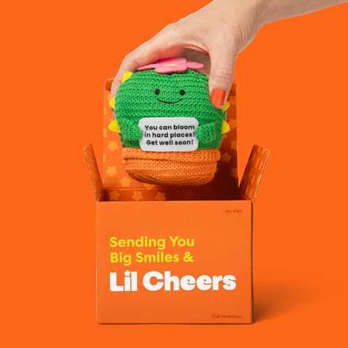 Lil Cheers Get Well Soon Cactus, Get Well Plush Gifts by Relatable - Image 3