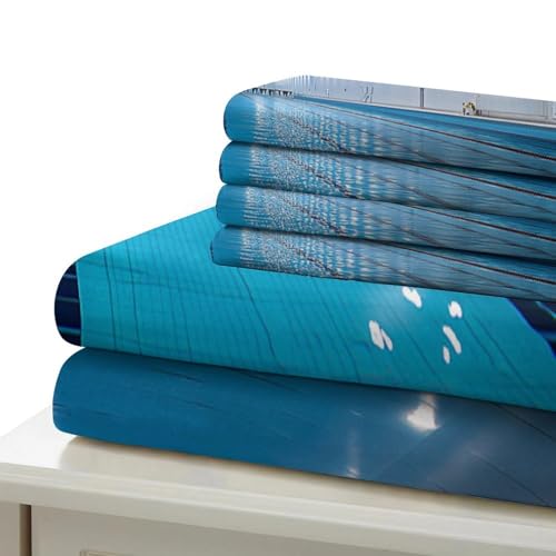 Housse de couette ultra-doux design piscine 3D en tissu microfibre - 7