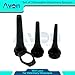 Set of 3pcs Veterinary Specula with Lens - Veterinary Otoscope Speculum Specula Cover - for Small and Large Animals Ear and Nose Diagnostics
