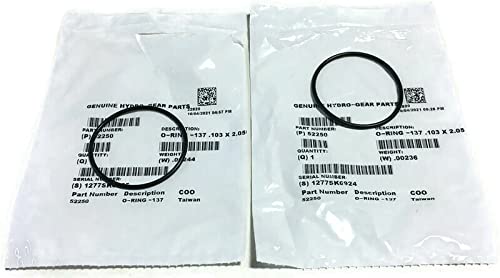 Fit's Some Hydro Gear Part Number 52250 O-Ring 137 .103 x 2.050, 2 Pack