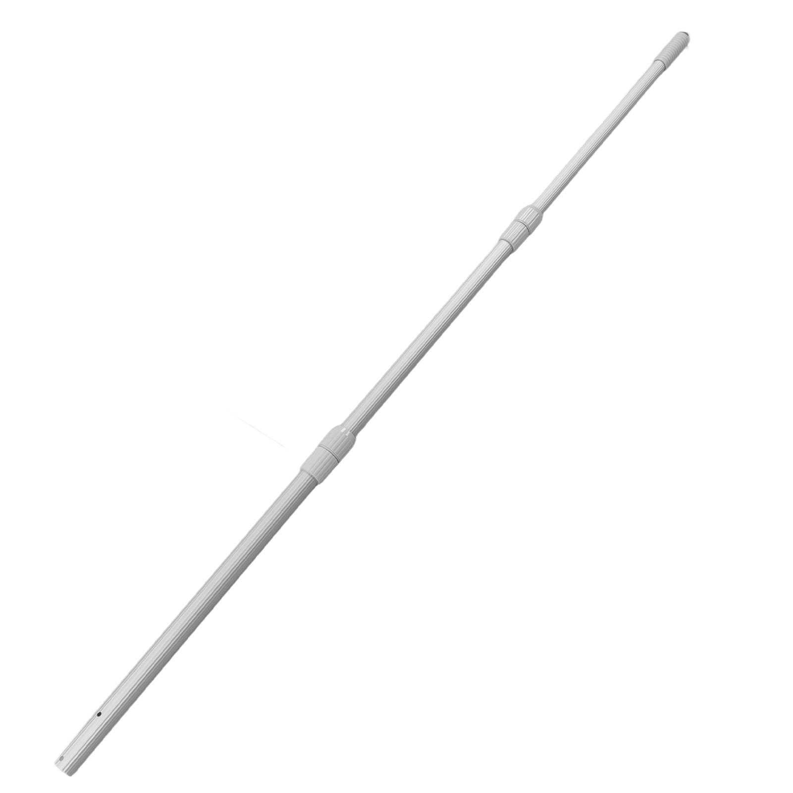 Palo per Piscina Asta per Piscina Telescopica in Lega di Alluminio Asta per Pulitore per Piscina Addensata per Rete da Scrematura Allungata 192 cm
