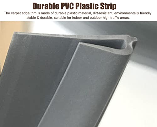 Tira de borde de alfombra de PVC autoadhesiva y protector de suelo recortable 5