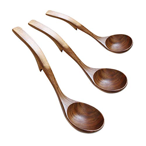 Wooden Cooking Utensils Kitchen UtensilNAYAHOSE Natural Take Wood Kitchen Utensils Set - Nonstick Hard Wooden Spatula and Wooden Spoons