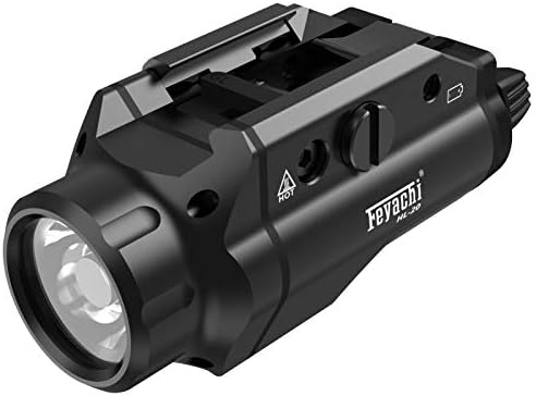 Feyachi HL-20 Compact Tactical Pistol Torch Light 400Lumen Flashlight for Airsoft Handgun Pistol