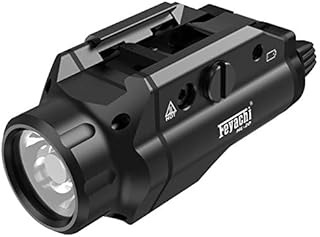 Feyachi HL-20 Compact Tactical Pistol Torch Light 400Lumen Flashlight for Airsoft Handgun Pistol