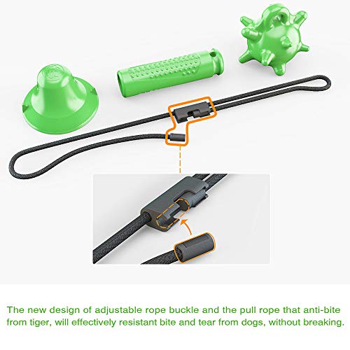 Ajcoflt Molar de cachorro brinquedo cachorro mastigar brinquedo cachorro puxar corda brinquedo inter