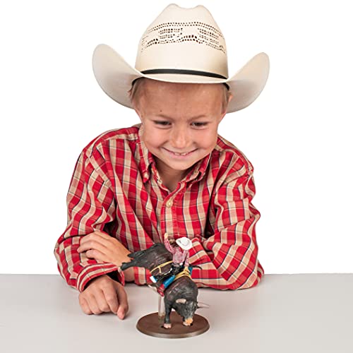 Big Country Toys Lane Frost & Red Rock - 1:20 Scale - Collectible - Rodeo Toys & Figurines #TOP4