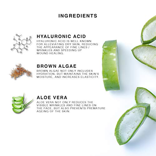 Hyaluronic Acid Hydrating Facial Serum | Ultimate Moisturizing & Anti Aging Therapy - Moisturizes Skin For A Softer, Youthful & Glowing Complexion | Orange Oil & Vitamin C Infused | 2 Fl Oz #TOP4